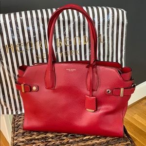 Henri Bendel Red Tote
